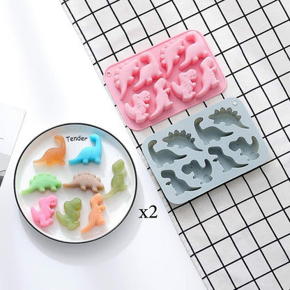 Ice-o-Saurus Silicone Ice Trays – Set of 2pcs