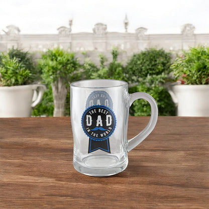 The Best DaD Beer Glass Mug 350ml