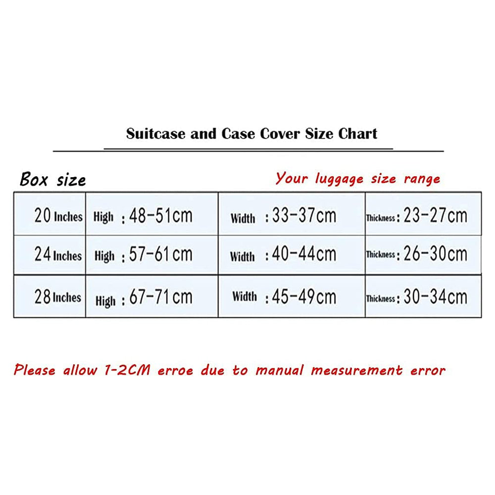 PVC Protector Luggage Cover Bag