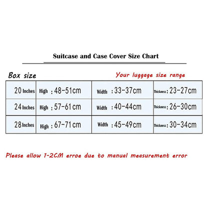 PVC Protector Luggage Cover Bag