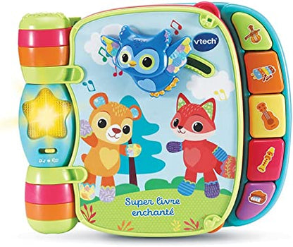 Vtech Super livre enchanté Bleu (80-166775)