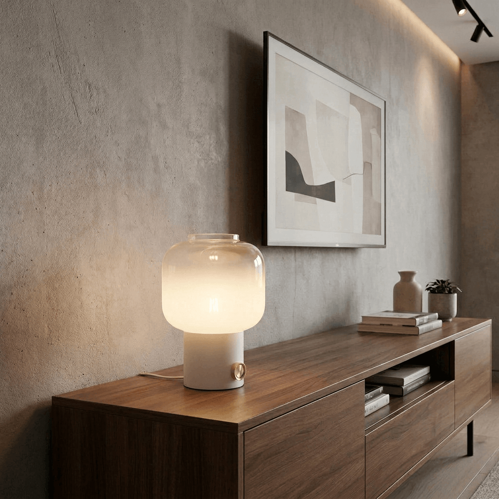 Zuiver Moody Table Lamp White