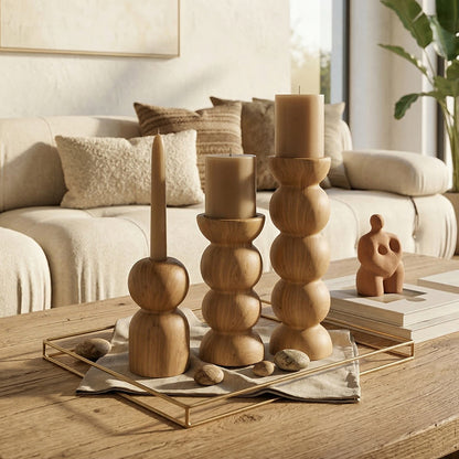 Danny Home Ceramic Candle Holder 14cm ( Candle Not Included )