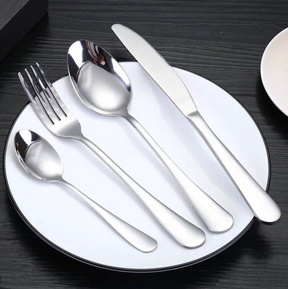 PROUD 3-Pieces Stainless Steel Dinner Spoon Silverware Set