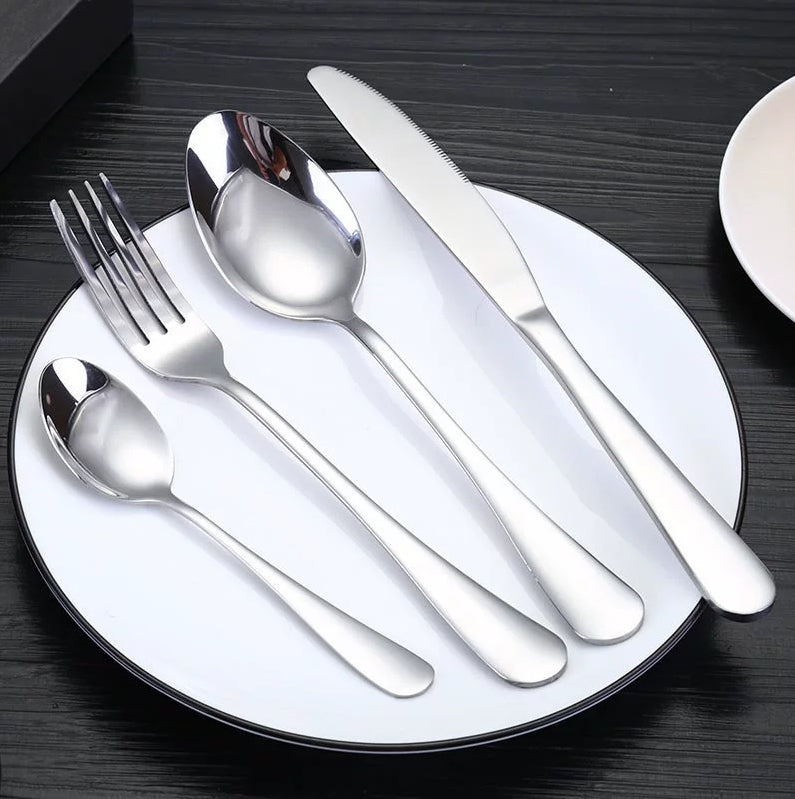 PROUD 3-Pieces Stainless Steel Medium Fork Silverware Set