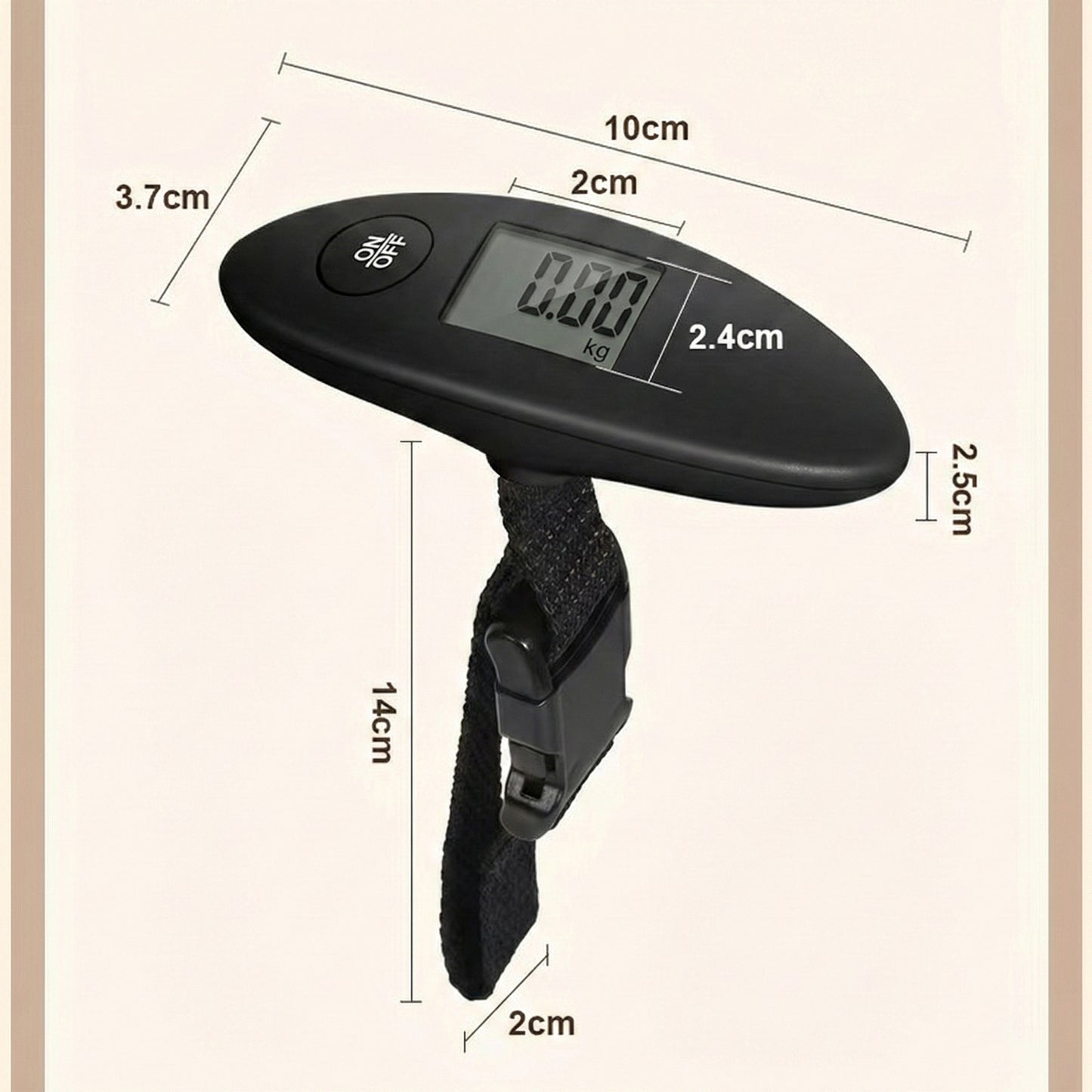 Danny Go Digital Luggage Scale 40kg