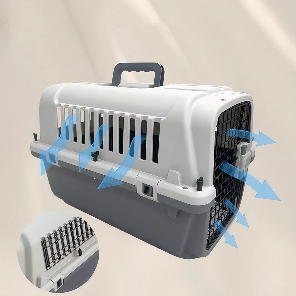 50cm Portable Hard-Sided Pet Carrier