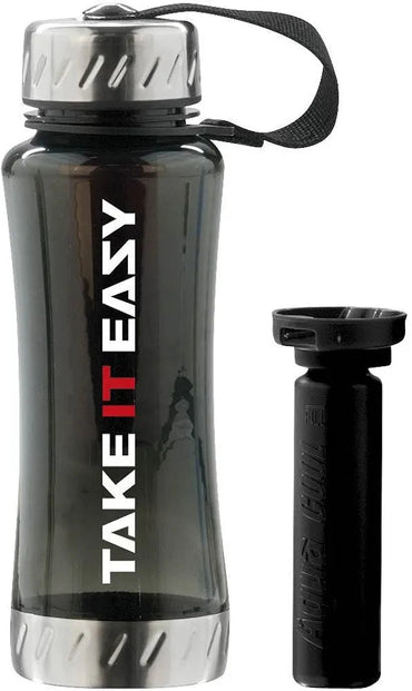 Take It Easy Water Bottle 650 ml - Black