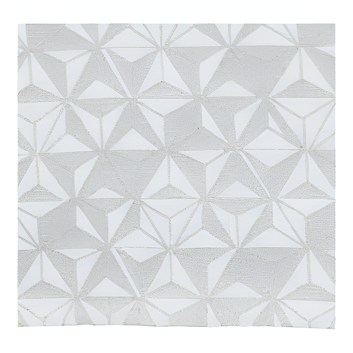 Holiday Elegance - Runner Silver & White