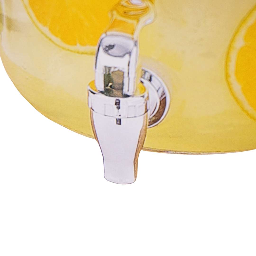 Danny Home Glass Beverage Dispenser 3-L