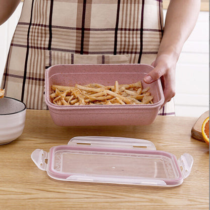 3PCS Storage Containers Sets Microwave Freezer Box