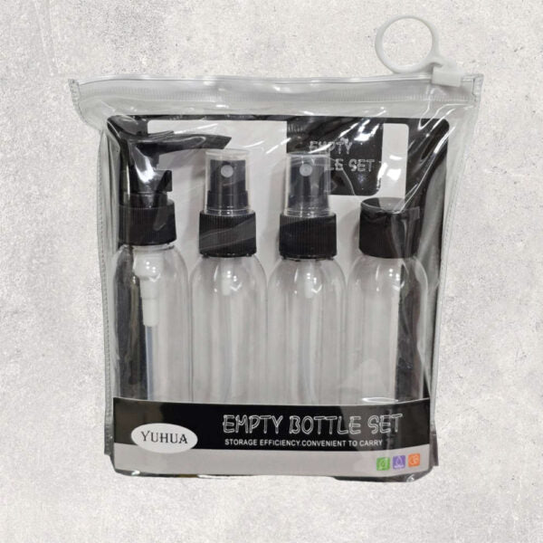 4-Pieces Travel Bottles Set for Toiletries