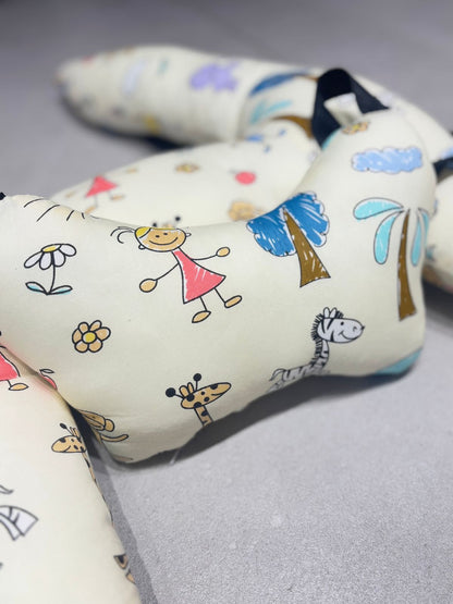 Green Comfy-H Car Pillow