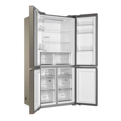 Haier HRF-700TS 4 doors refrigerator 585 Liters Stainless steel