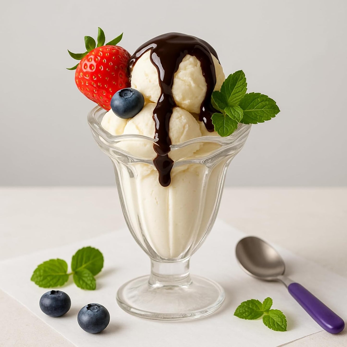 Danny Home 4-Pcs Dessert Glass Cup 230-ML