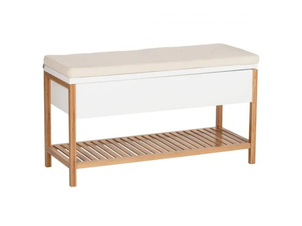Shoe bench with storage compartment Mod. Finja by Wenko
