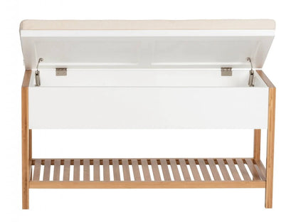 Shoe bench with storage compartment Mod. Finja by Wenko