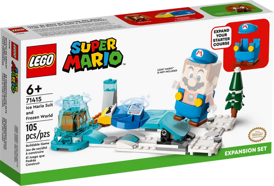 Lego Super Mario Ice Mario Suit And Frozen World