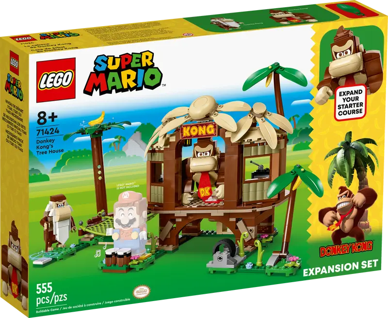 Lego Donkey Kong's Tree House Expansion Set (71424)