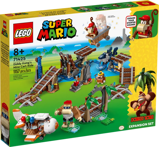 Lego Diddy Kong's Mine Cart Ride Expansion Set (71425)