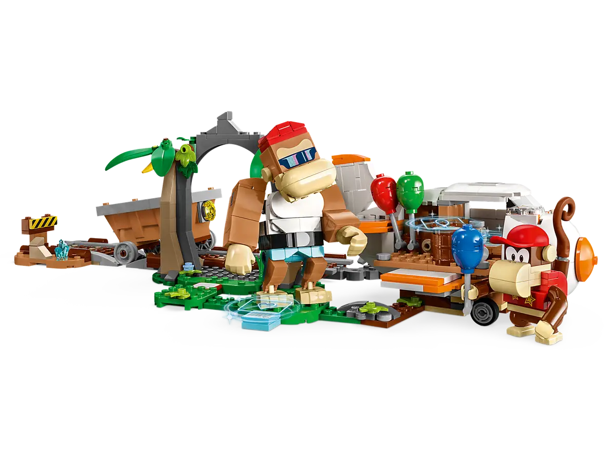 Lego Diddy Kong's Mine Cart Ride Expansion Set (71425)