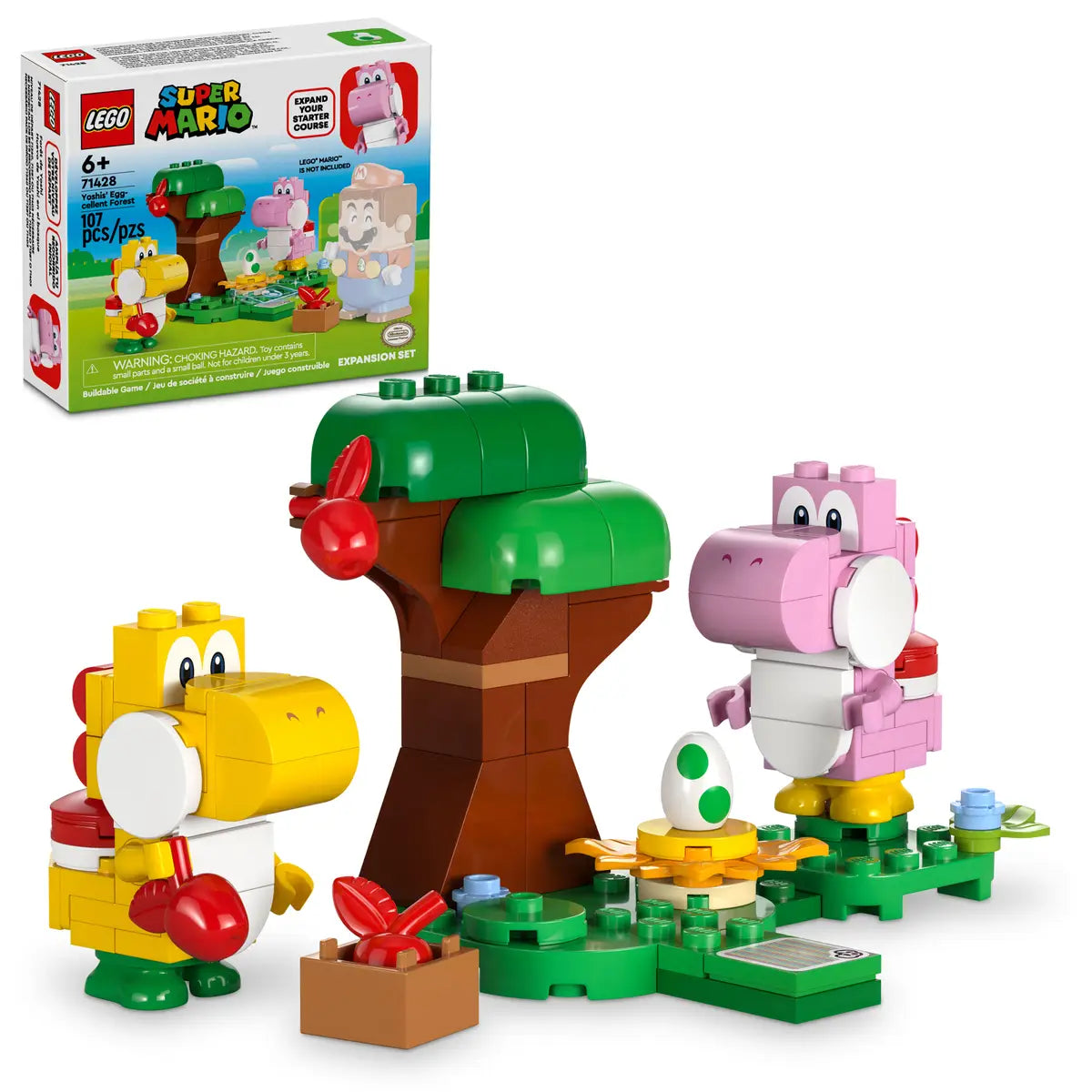 Lego Super Mario Yoshis' Egg-cellent Forest Expansion Set (71428)