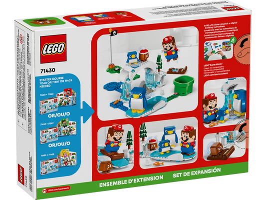 Lego Super Mario Penguin Family Snow Adventure Expansion Set (71430)