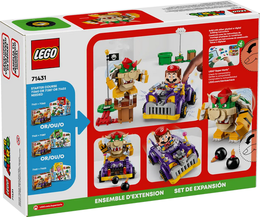 Lego Super Mario Bowser's Muscle Car Expansion Set (71431)