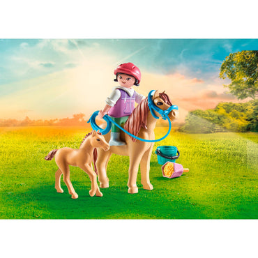 Playmobil Horses of Waterfall Child With Pony