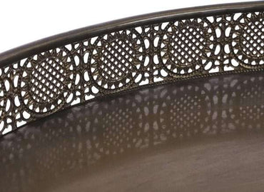 Essy Decoration Round bronze Metal Table