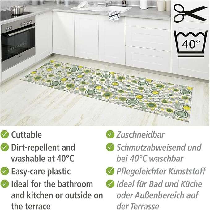 Soft Cuttable Retro Foam Mat 65×200 cm by Wenko