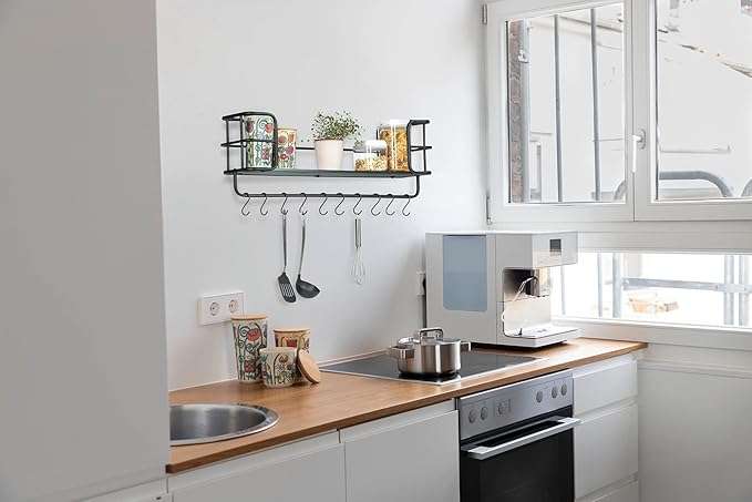 Industrial Wall Shelves  Set of 2 By Wenko