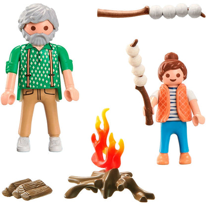 PlayMobil Tiny House Campfire With Marshmallows