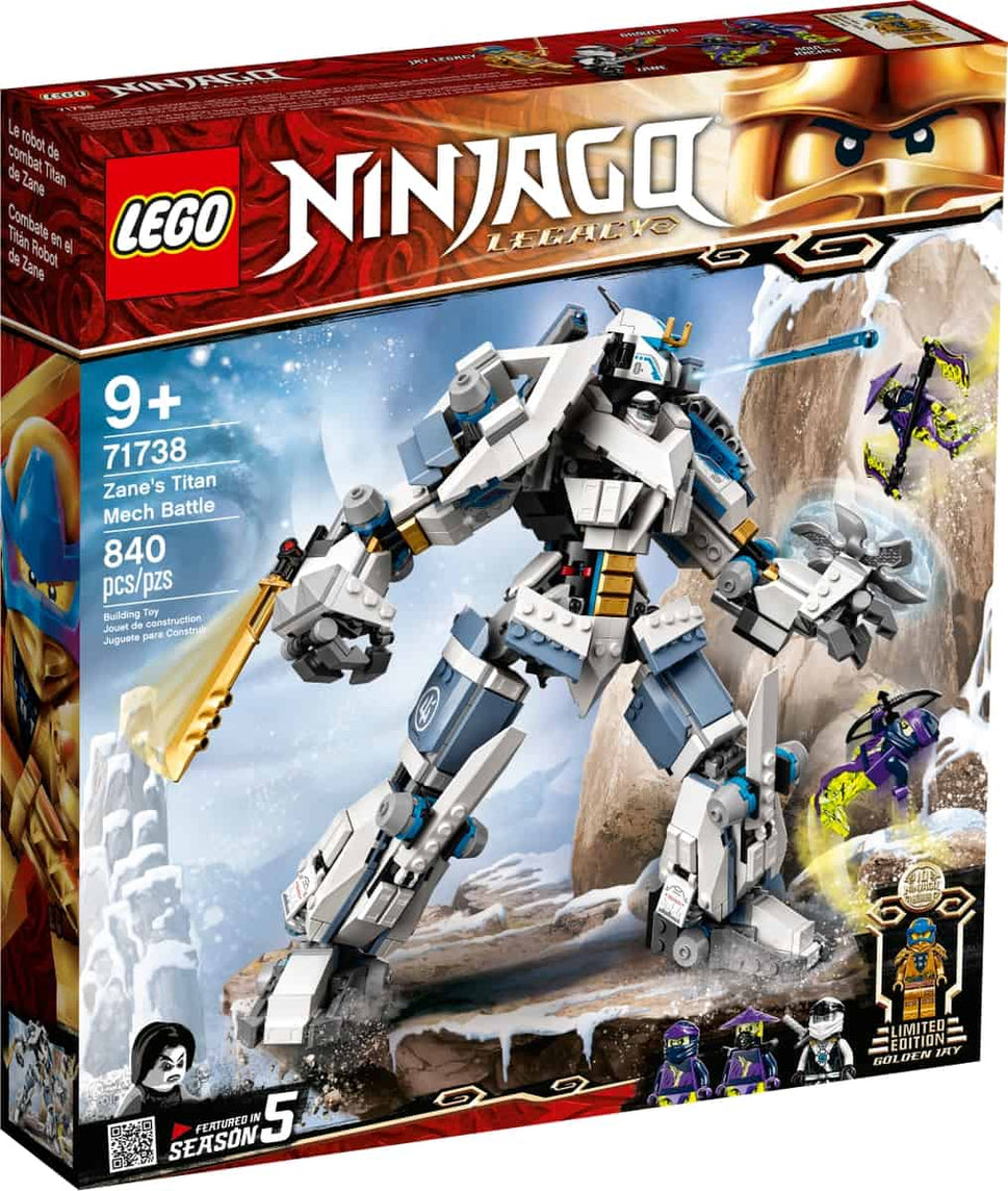 Lego Ninjago Legacy Zane’s Titan Mech Battle (71738)