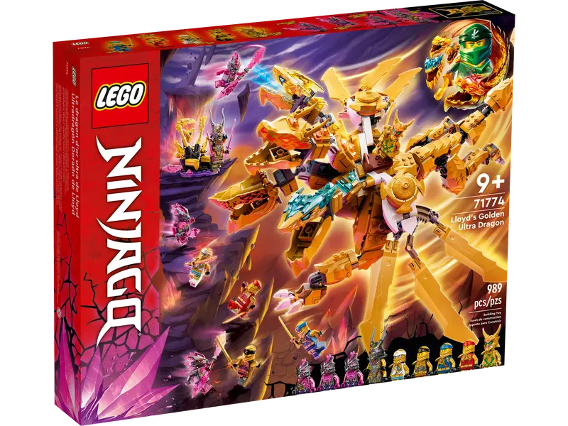 Lego Lloyd’s Golden Ultra Dragon (71774)