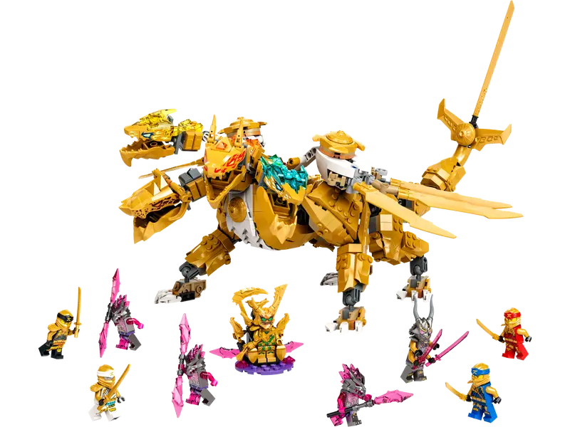 Lego Lloyd s Golden Ultra Dragon 71774 Klaptap