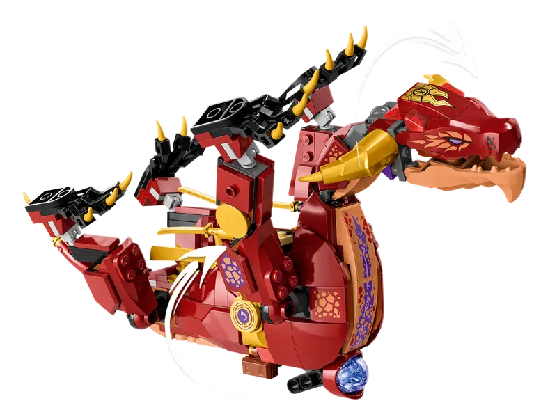 Lego Heatwave Transforming Lava Dragon (71793)