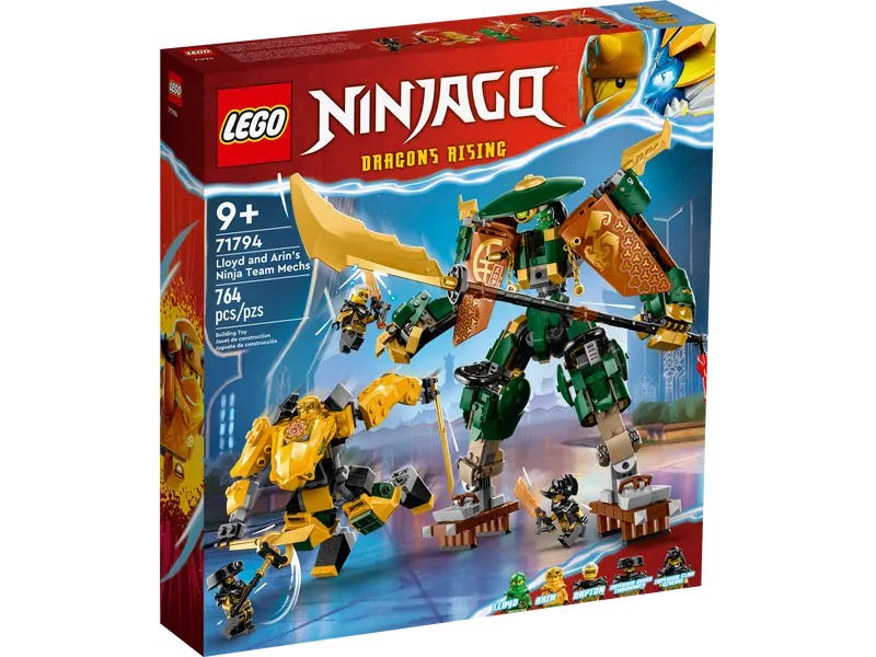 Lego Lloyd and Arin's Ninja Team Mechs (71794)