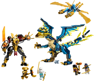 Lego Elemental Dragon vs. The Empress Mech (71796)