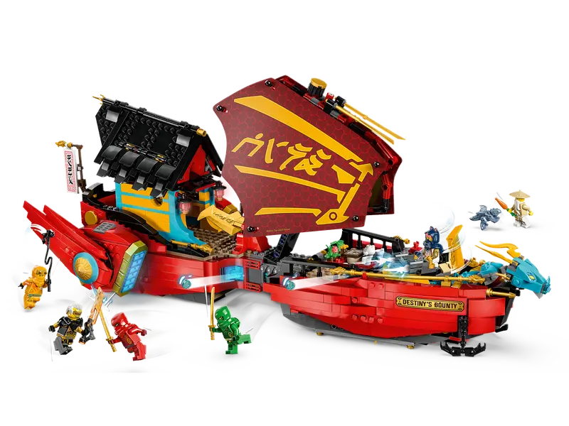 Fashion lego barco ninjago