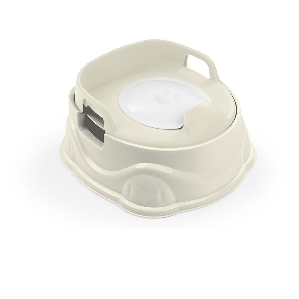 3-in-1 Potty Training System Dolu Potty, Toilet Adapter & Step Stool Relax Beige