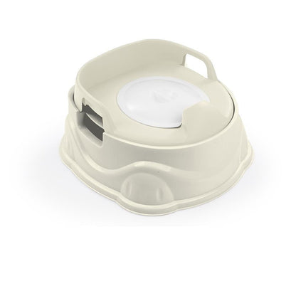3-in-1 Potty Training System Dolu Potty, Toilet Adapter & Step Stool Relax Beige