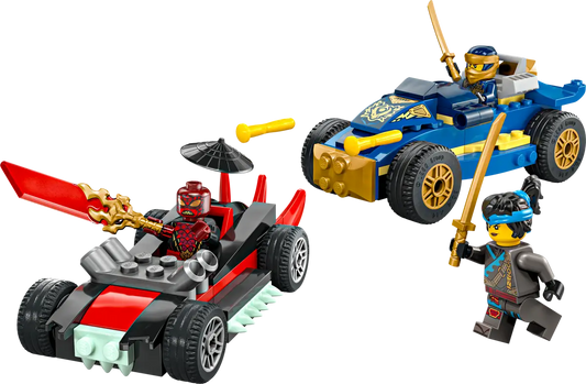 Lego Ninjago Rogue vs. Drix Race Car Duel (71840)