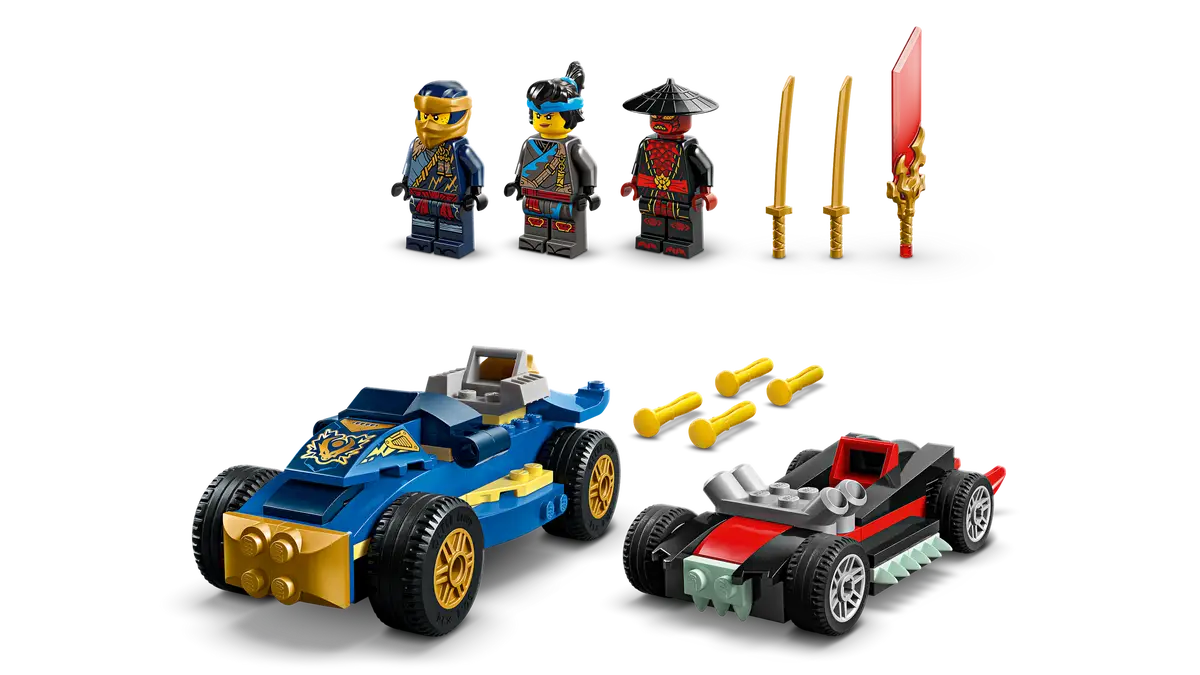 Lego Ninjago Rogue vs. Drix Race Car Duel (71840)