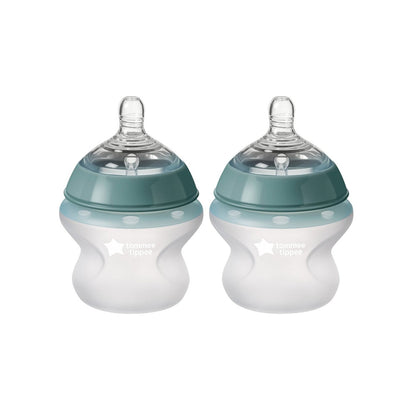 Tommee Tippee Closer to Nature Silicone Baby Bottle 2 Pack