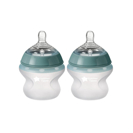 Tommee Tippee Closer to Nature Silicone Baby Bottle 2 Pack