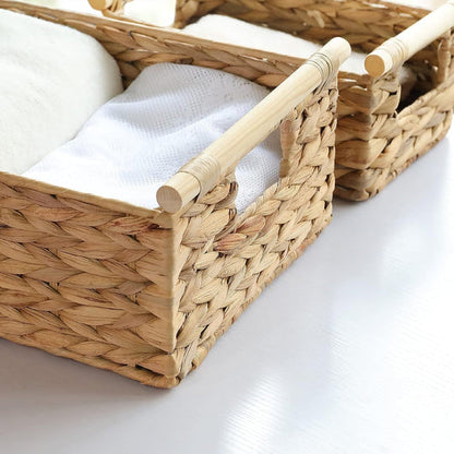 Multi-functional Storage Woven Rattan with Handle