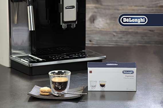 Double Wall Espresso Cups, 2 per set by De'Longhi