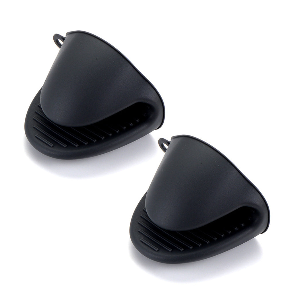 Premium 2-Pcs Non-Slip Silicone Oven Gloves Heat Resistant