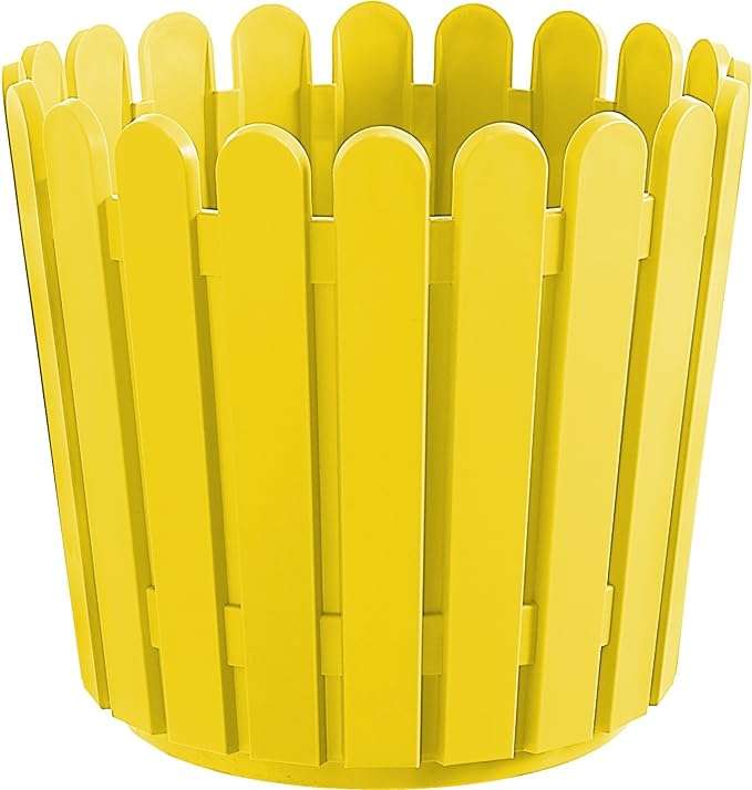 Emsa 513067 LANDHAUS Planter, yellow